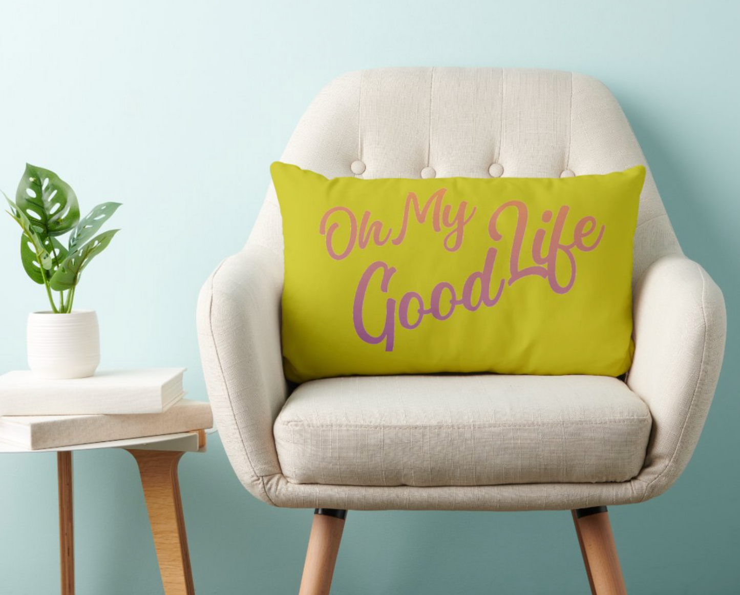 OH MY GOODLIFE Throw Pillow