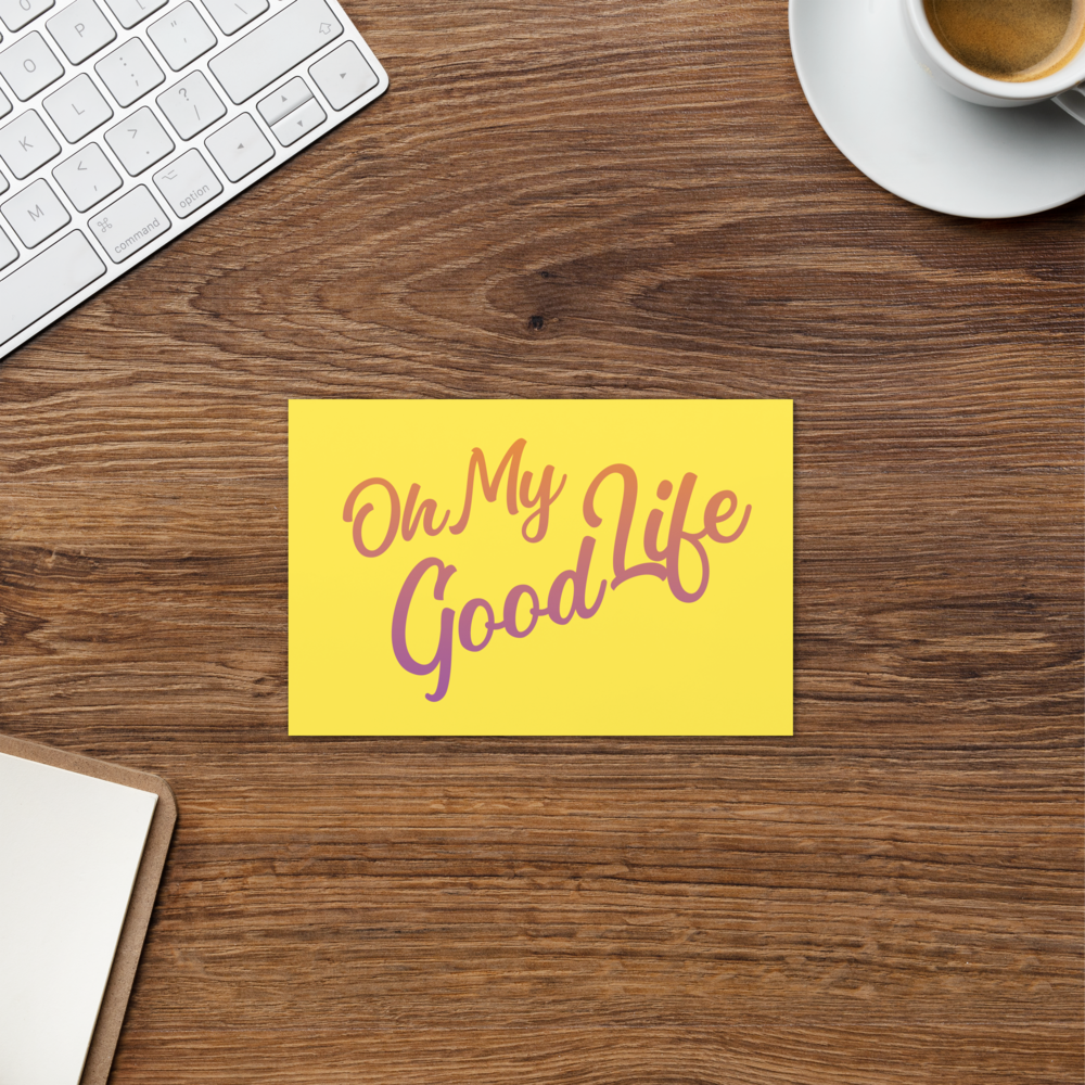 OH MY GOODLIFE Greeting Cards
