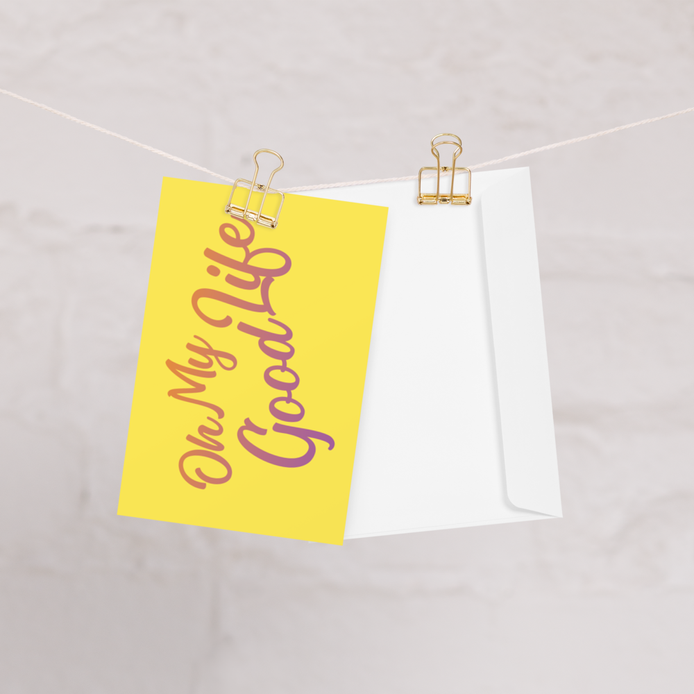 OH MY GOODLIFE Greeting Cards