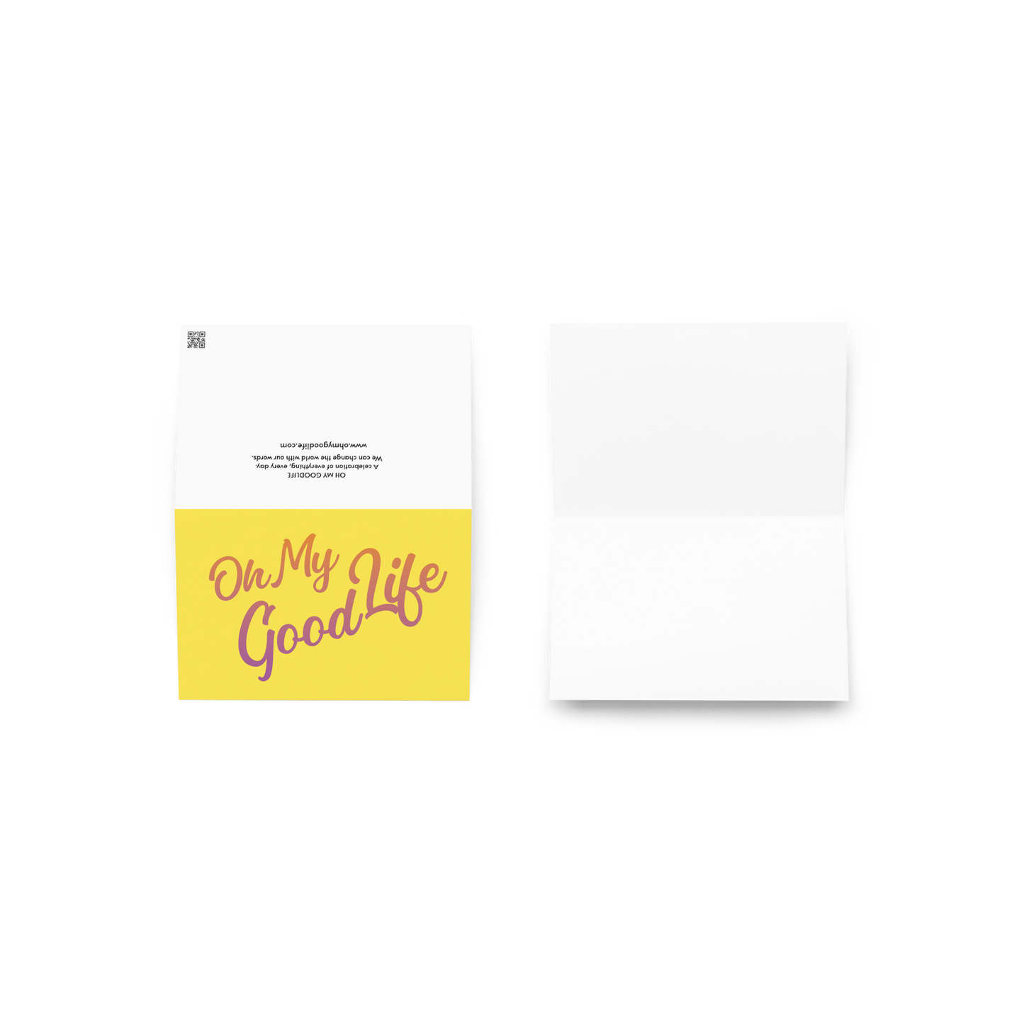 OH MY GOODLIFE Greeting Cards