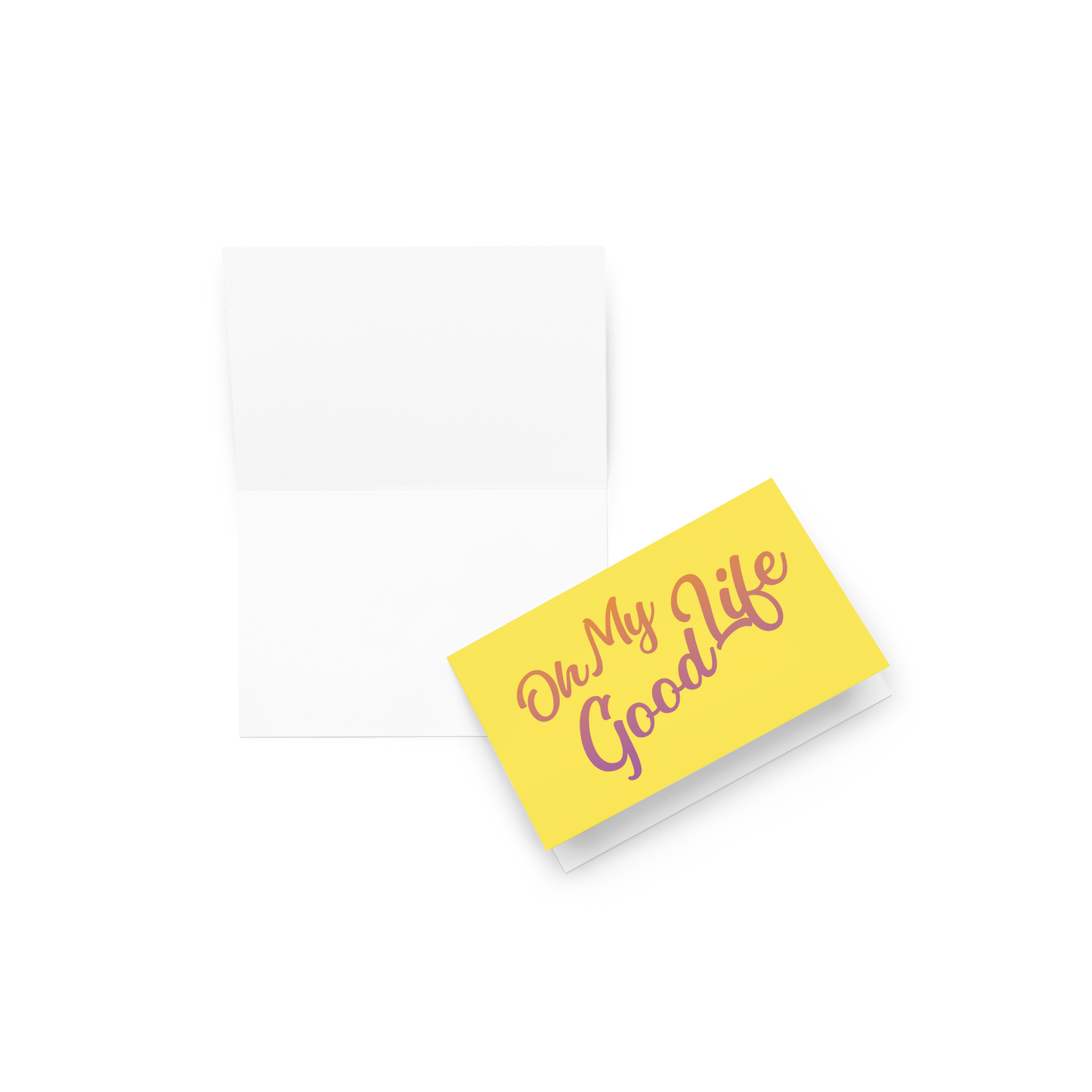 OH MY GOODLIFE Greeting Cards