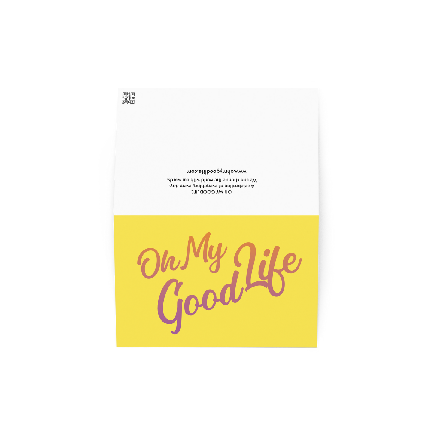 OH MY GOODLIFE Greeting Cards