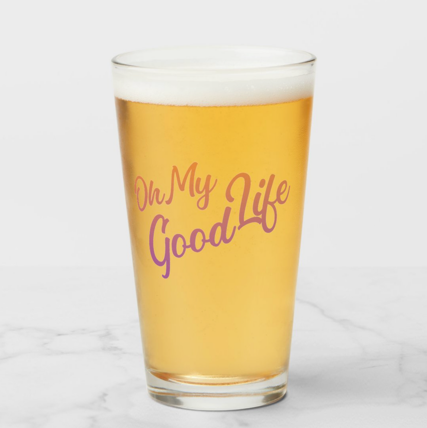 OH MY GOODLIFE Pint Glass