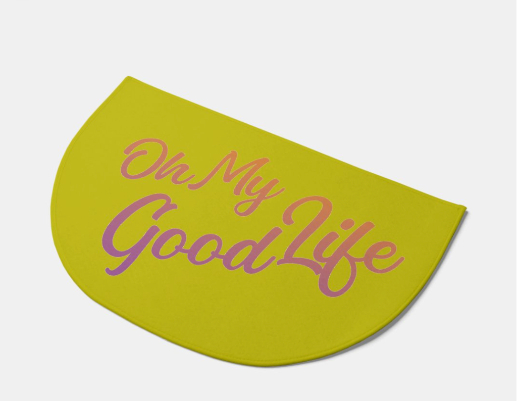 OH MY GOODLIFE Welcome Mat