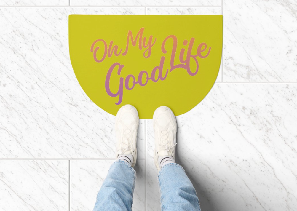 OH MY GOODLIFE Welcome Mat