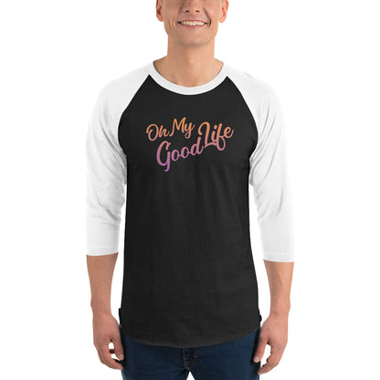 OH MY GOODLIFE 3/4 Sleeve Raglan Shirt