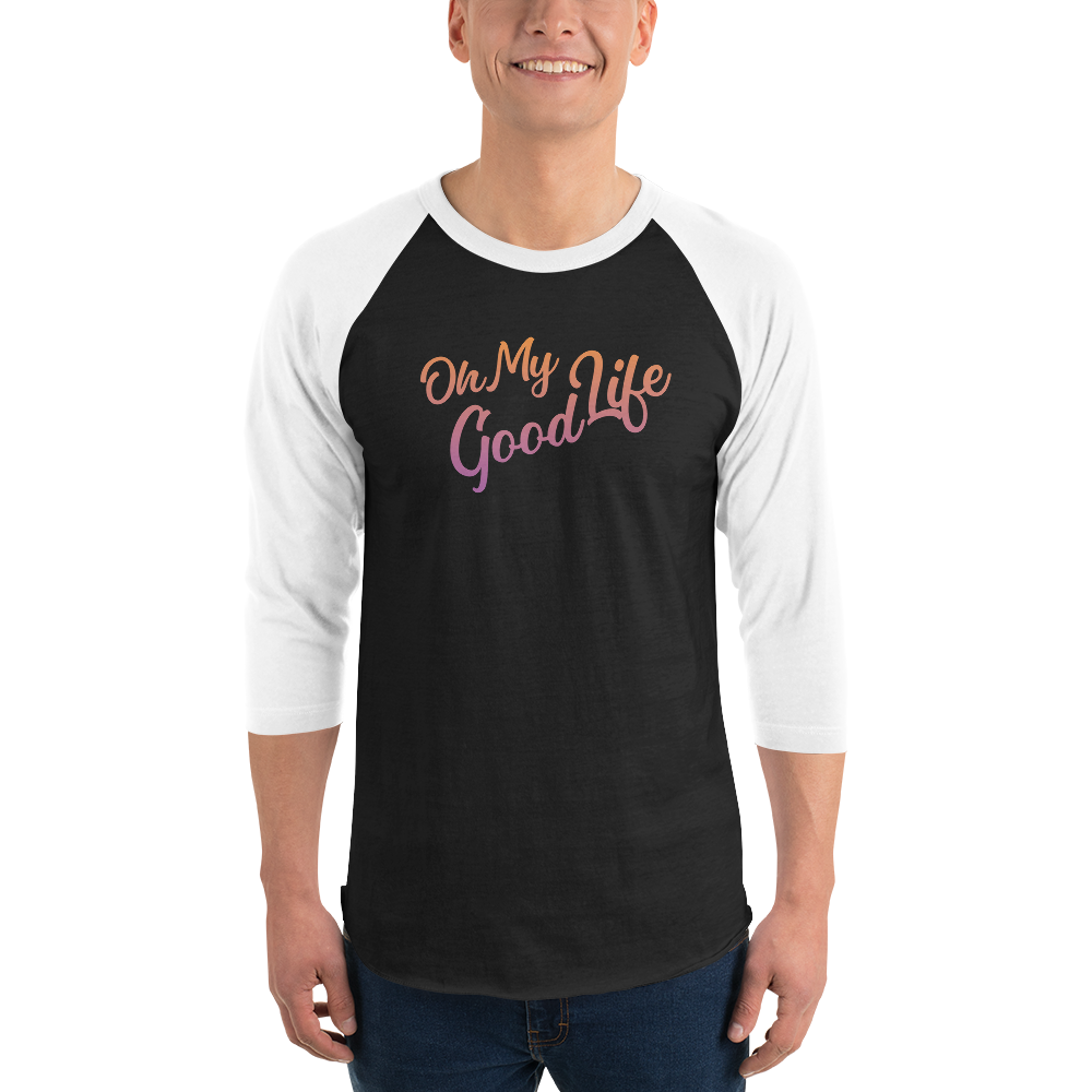 OH MY GOODLIFE 3/4 Sleeve Raglan Shirt