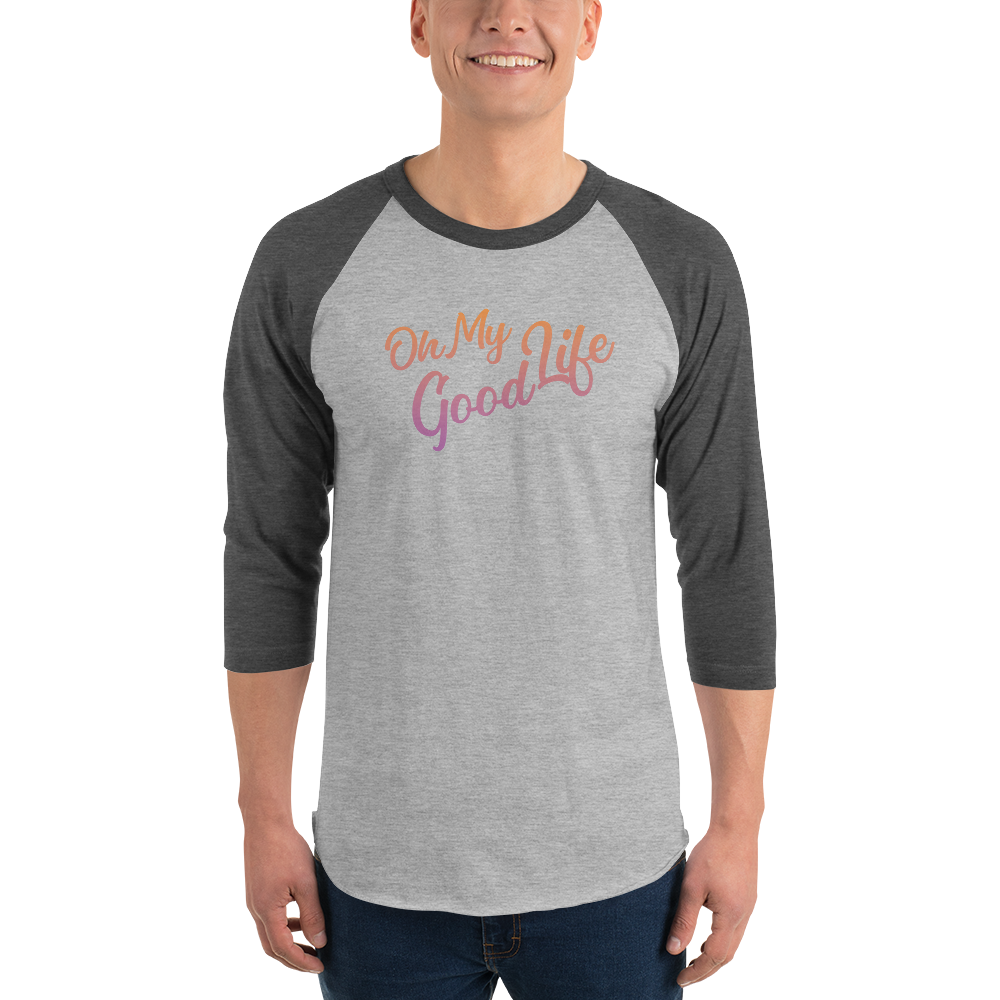 OH MY GOODLIFE 3/4 Sleeve Raglan Shirt