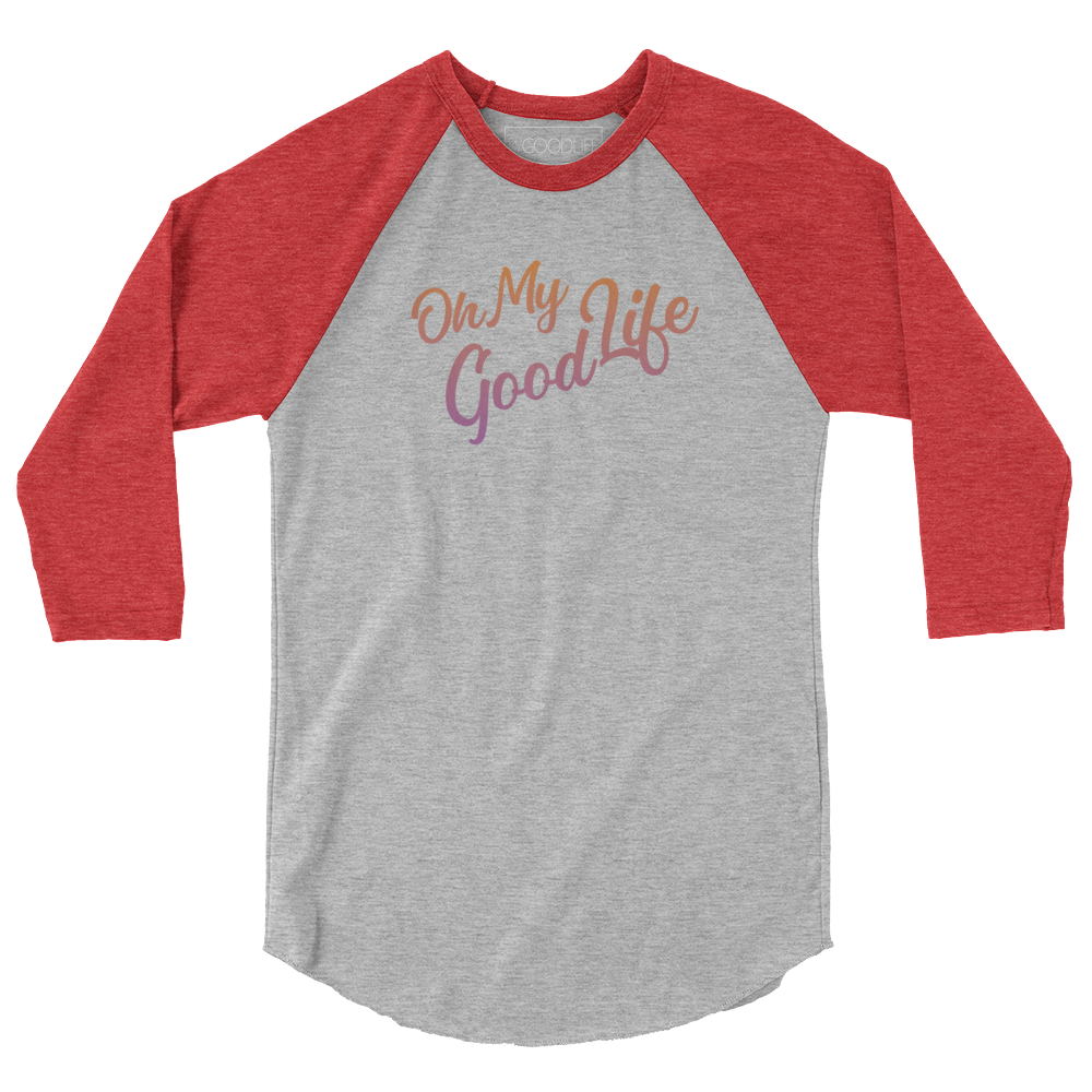 OH MY GOODLIFE 3/4 Sleeve Raglan Shirt