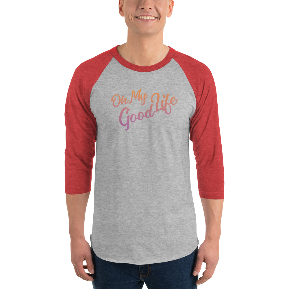 OH MY GOODLIFE 3/4 Sleeve Raglan Shirt