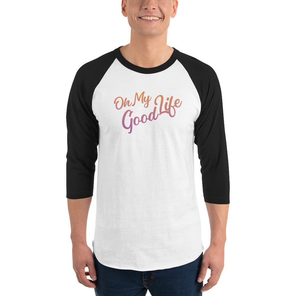 OH MY GOODLIFE 3/4 Sleeve Raglan Shirt