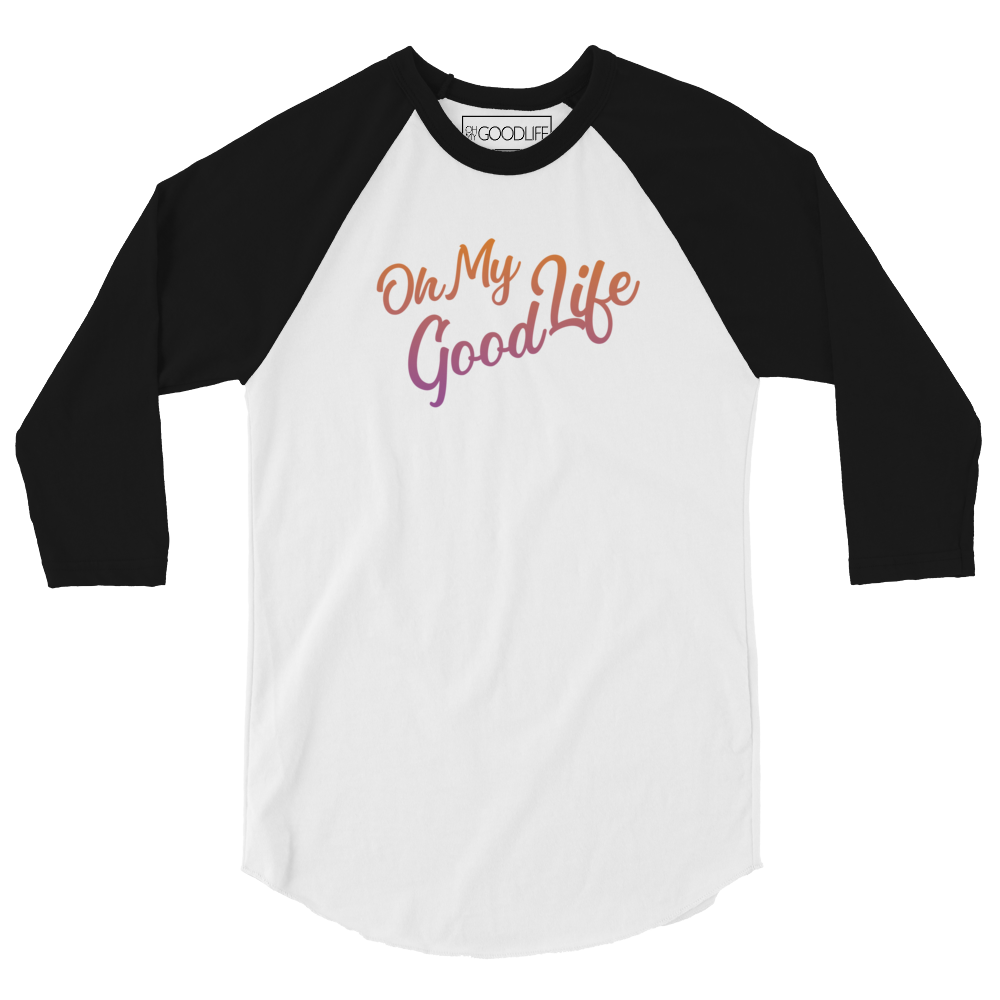 OH MY GOODLIFE 3/4 Sleeve Raglan Shirt