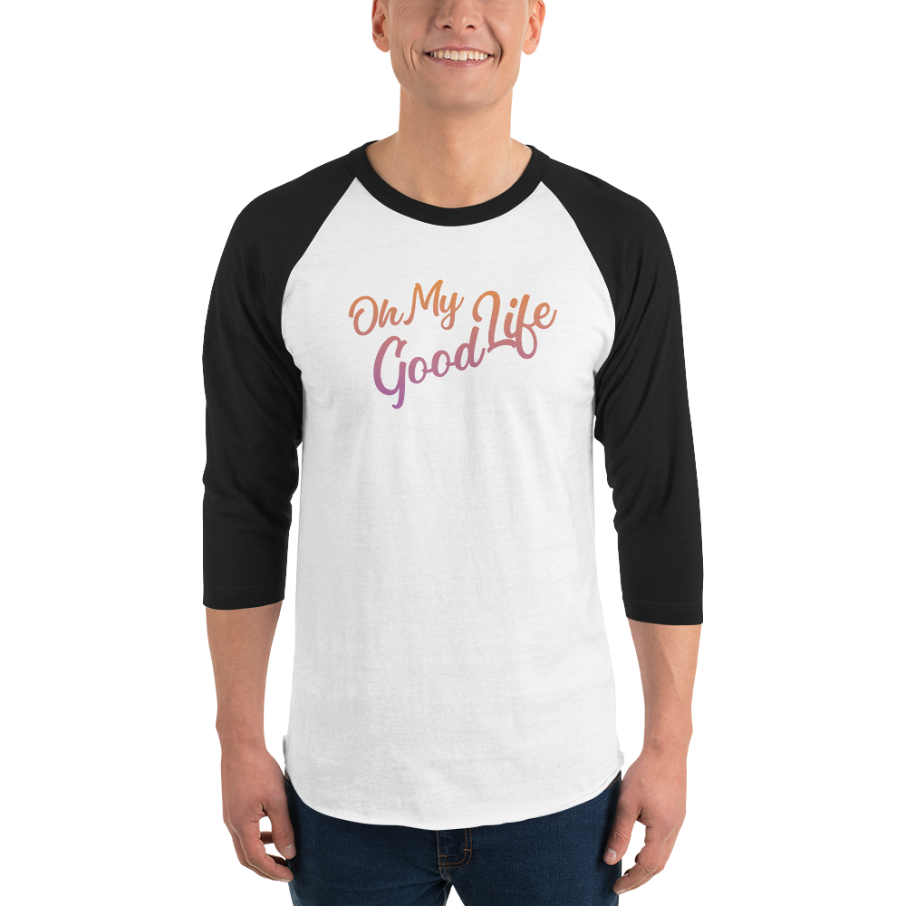 OH MY GOODLIFE 3/4 Sleeve Raglan Shirt