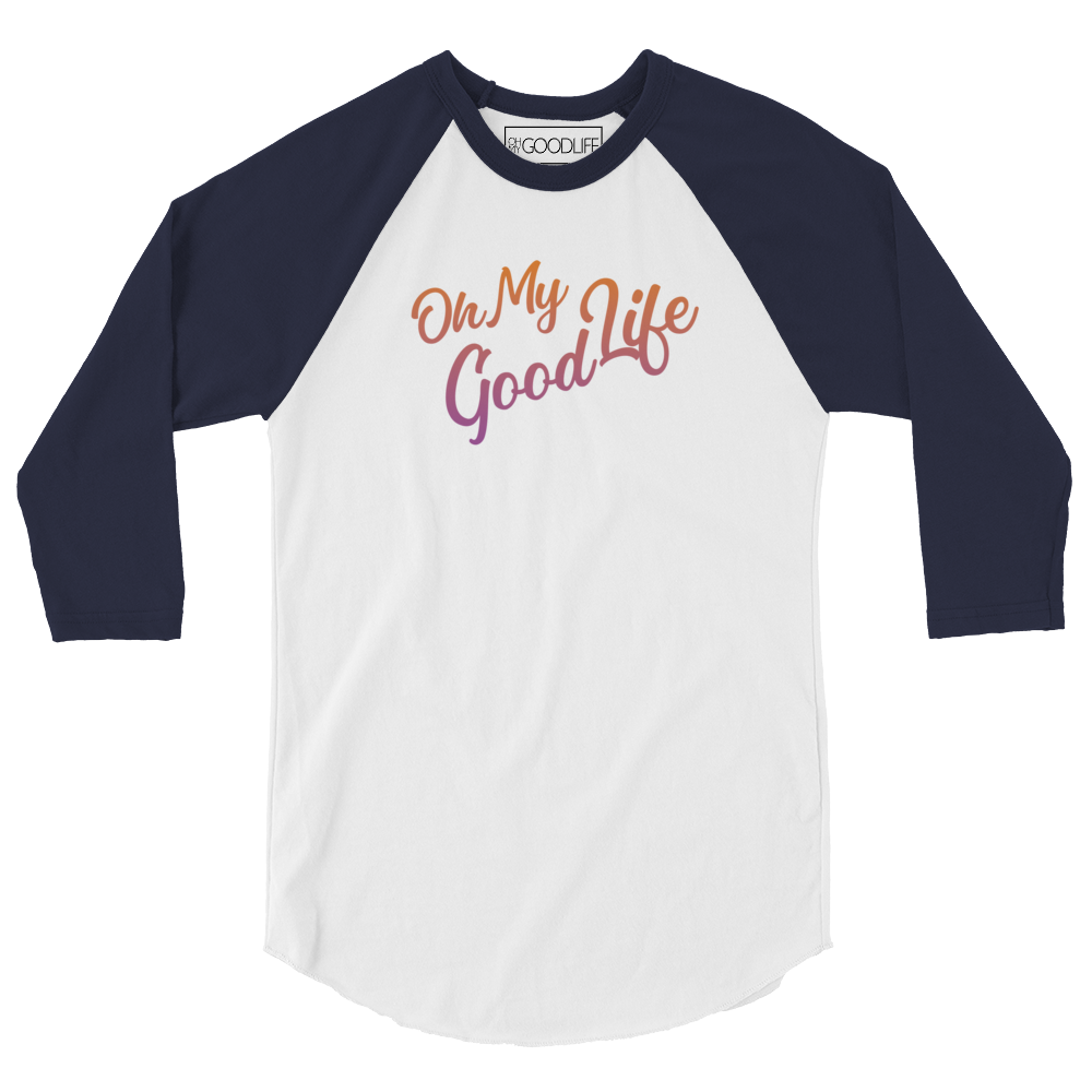 OH MY GOODLIFE 3/4 Sleeve Raglan Shirt