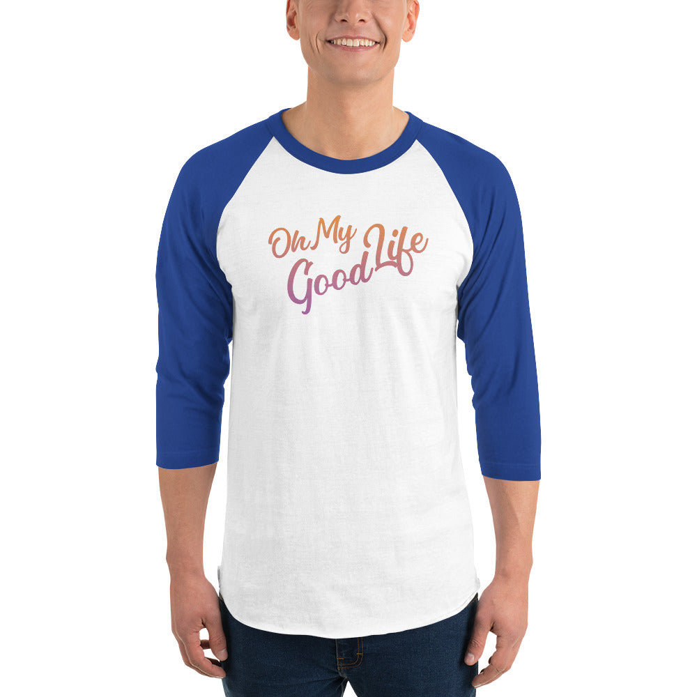 OH MY GOODLIFE 3/4 Sleeve Raglan Shirt