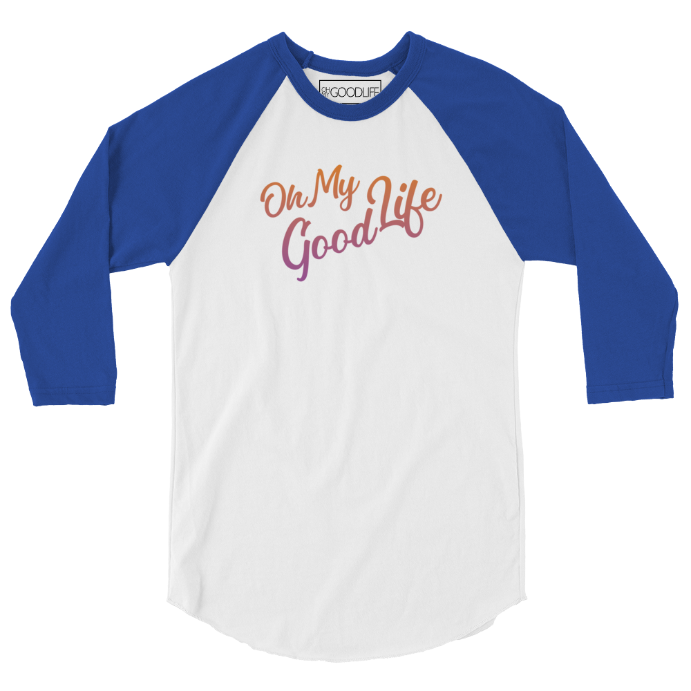 OH MY GOODLIFE 3/4 Sleeve Raglan Shirt