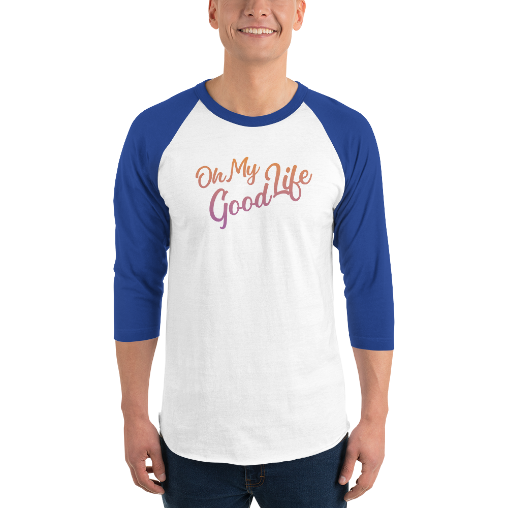 OH MY GOODLIFE 3/4 Sleeve Raglan Shirt