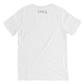 Unisex Classic White V Neck Short Sleeve T-Shirt