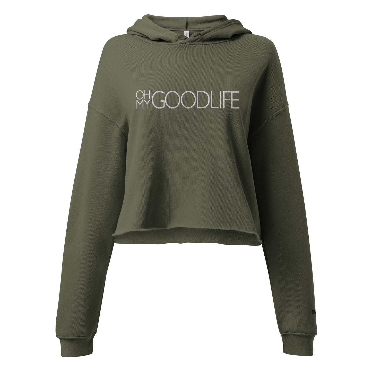 Crop Hoodie EMBROIDERED TEST