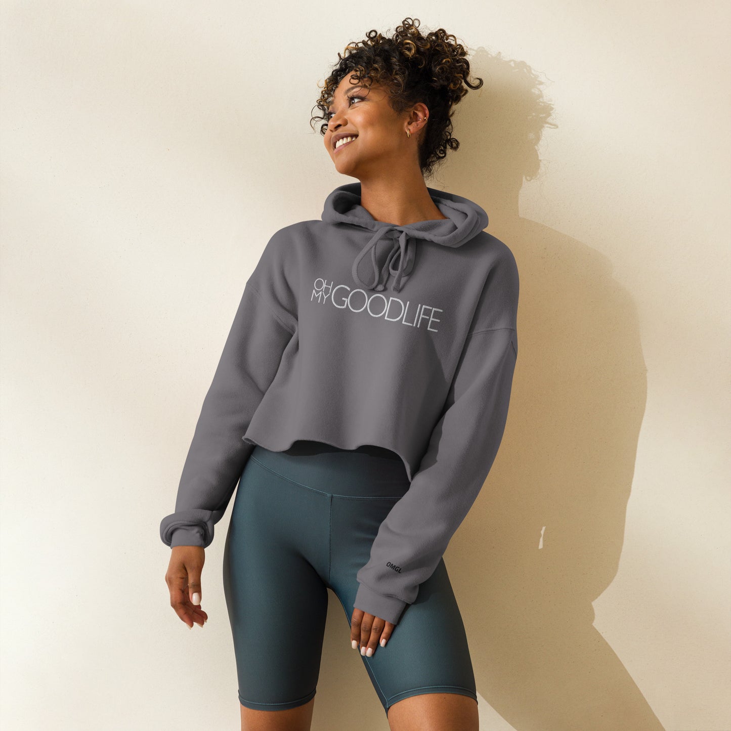 OMGL Classic Crop Hoodie